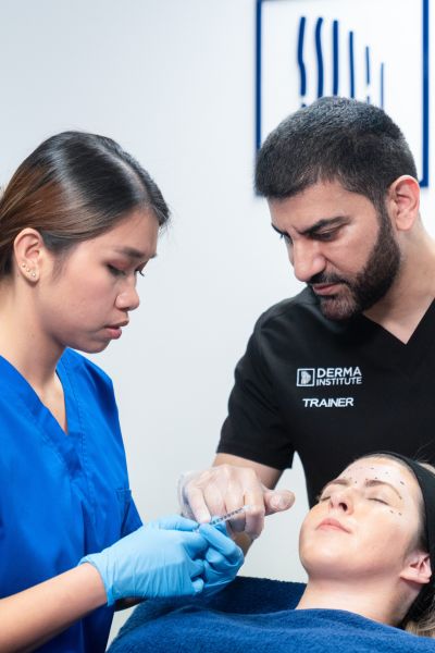 Injectables training course in Dubai using live models
